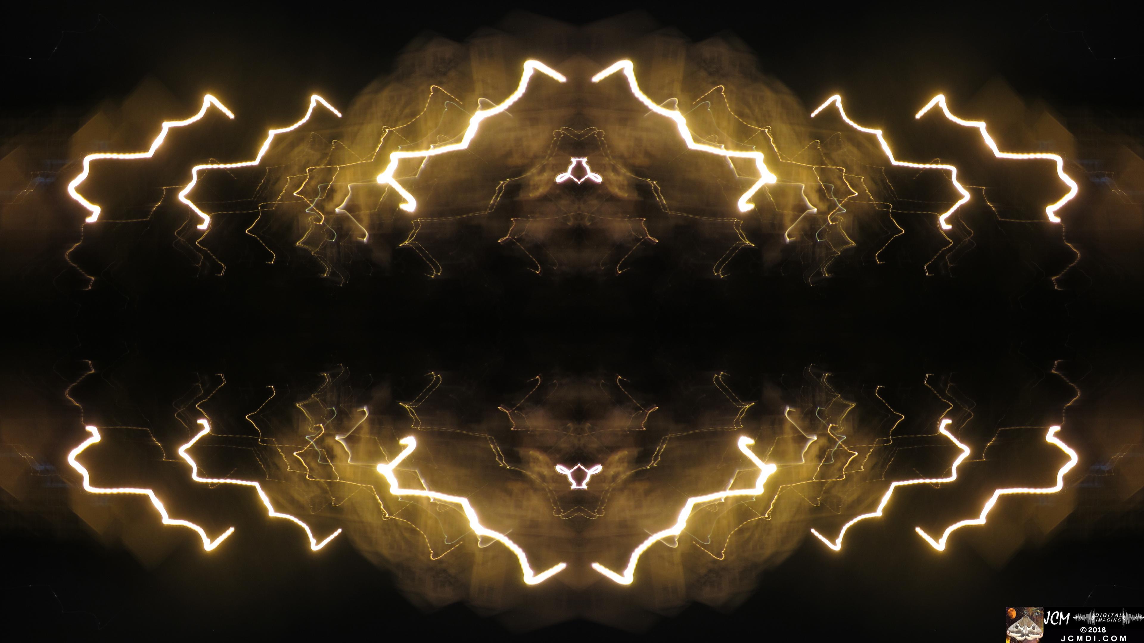 Abstract Light Quadroscopic image